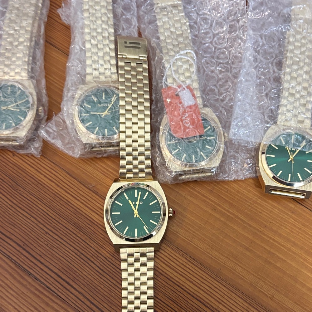 Bundle Gold and Green Watch
